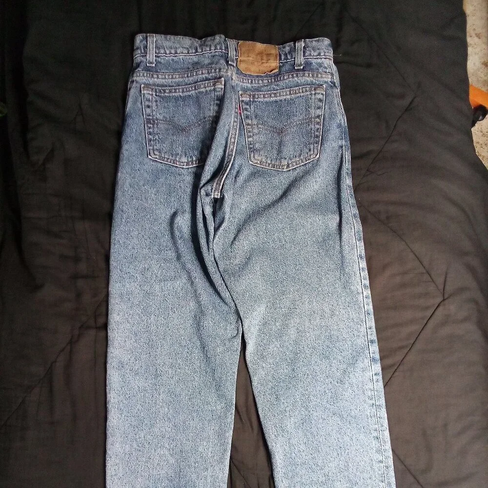 Vintage Levi's 550 Denim Blue Jeans 29x32